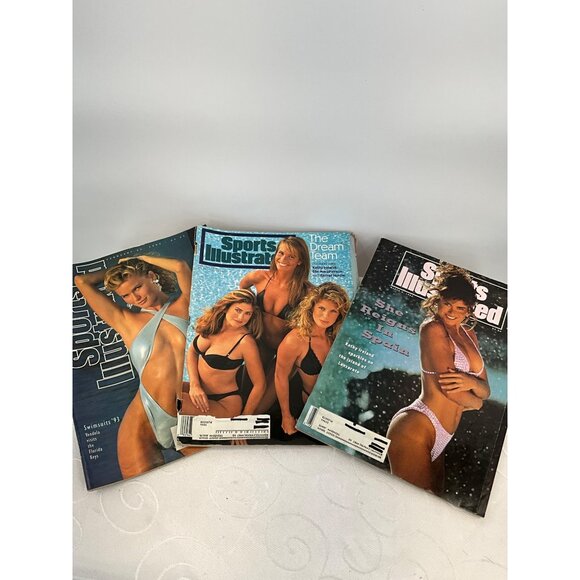 Vintage Sports Illustrated Swimsuit Edition Magazines Lot Of 3 - Picture 1 of 4